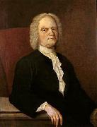 Gustavus Hesselius Self-portrait oil painting